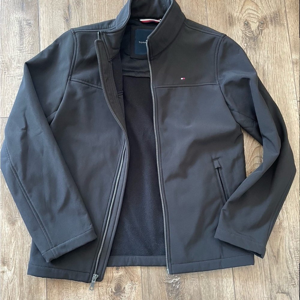 Tommy Hilfiger Black Lightweight Softshell Jacket